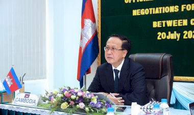 កម្ពុជា និងចិនប្រកាសជាផ្លូវការលើការបញ្ចប់ការចរចាកិច្ចព្រមព្រៀងពាណិជ្ជកម្មសេរីទ្វេភាគី កម្ពុជា-ចិន