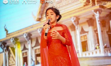 [មានវីដេអូខាងក្រោម] ពិតជាមិនធម្មតាមែន! សមត្ថភាពដ៏បុិនប្រសព្វរបស់ព្រះនាងតូច នរោត្ដម ជេនណាក្នុងវិស័យសិល្បៈ