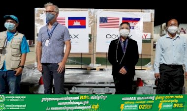 វ៉ាក់សាំងកូវីដ១៩ Johnson & Johnson ដែលជាជំនួយអាមេរិកជំហានទី២ ចំនួន ៦០៩,៦០០ដូសបន្ថែមទៀត បានមកដល់កម្ពុជាហើយនៅយប់មិញ