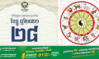 សីរីមង្គលហុងស៊ុយប្រចាំថ្ងៃអង្គារ ទី២៨ ខែធ្នូ ឆ្នាំ២០២១