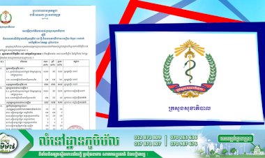 [Covid-19] កម្ពុជា! មានករណីជាសះស្បើយចំនួន ០១នាក់