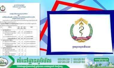 [Covid-19] កម្ពុជា! មានករណីវិជ្ជមានវីរុសកូវីដ-១៩ ថ្មី ចំនួន ០២ករណីបន្ថែមទៀតហើយ