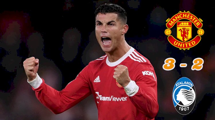 Cristiano Ronaldo ជួយបន្ថយសម្ពាធលើលោក Ole Gunnar Solskjaer បន្ទាប់ពីជួយ Man Utdយកឈ្នះ Atalanta ក្នុងលទ្ធផល ៣ ទល់នឹង ២