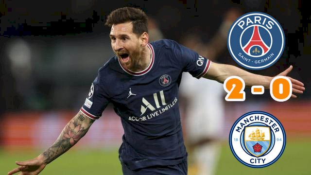 Messi រកគ្រាប់បាល់ដំបូងឲ្យ PSG ក្នុងការប្រកួតជាមួយ Man City