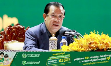 ព្រឹកនេះ សម្តេចតេជោ ហ៊ុន សែន  អញ្ជើញសំណេះសំណាលជាមួយកីឡាករ កីឡាការិនី និងអត្តពលិក មុនចេញទៅប្រកួតស៊ីហ្គេម នៅប្រទេសវៀតណាម
