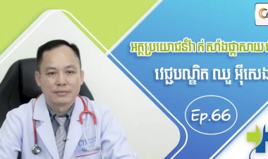 [វីដេអូ] Ep.66 ប្រធានបទ៖ អត្ថប្រយោជន៍វ៉ាក់សាំងផ្ដាសាយធំកុមារ