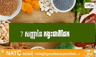 [វីដេអូ] # Ep.80 រោគសញ្ញាដែលបង្ហាញថារាងកាយរបស់អ្នកខ្វះជាតិដែក