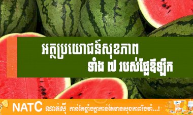 [វីដេអូ] # Ep.87 អត្ថប្រយោជន៍សុខភាពទាំង ៧ របស់ផ្លែឪឡឹក