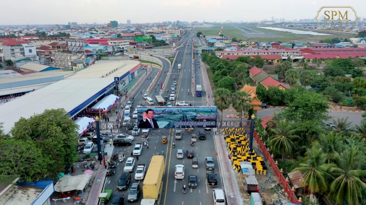 សម្តេចតេជោ ហ៊ុន សែន អញ្ជើញសម្ពោធដាក់ឱ្យប្រើប្រាស់ស្ពានអាកាស និងផ្លូវក្រោមដីចោមចៅ