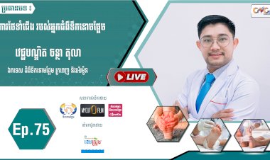 [វីដេអូ]​​​​​  Ep.75 ប្រធានបទ៖ ការថែទាំជើង របស់អ្នកជំងឺទឹកនោមផ្អែម