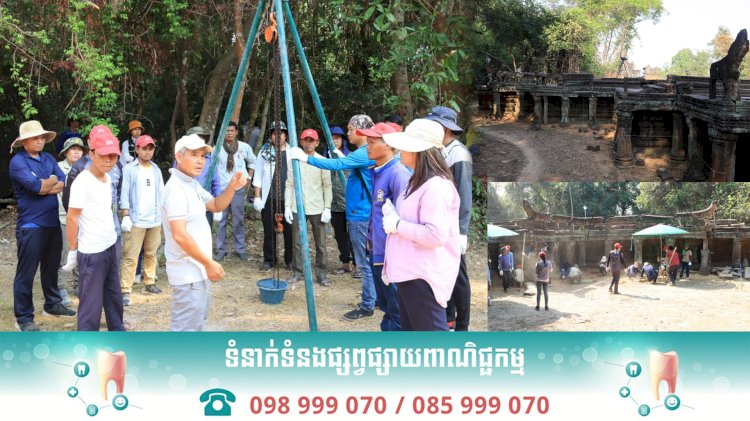 អាជ្ញាធរជាតិអប្សរា ជួសជុលរានហាលទី២ ប្រាសាទបន្ទាយសំរ៉ែ