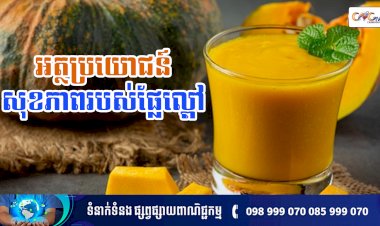 [វីដេអូ]​ នាទីសុខភាព Ep.145 ប្រធានបទ៖ អត្ថប្រយោជន៍សុខភាពរបស់ផ្លែល្ពៅ