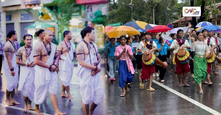 អង្គការសហប្រជាជាតិបានសហការជាមួយរដ្ឋបាលខេត្តសៀមរាប រៀបចំក្បួនហែ អបអរសាទរ ទិវាទេសចរណ៍ ពិភពលោក ២០២៤