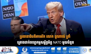 ប្រធានាធិបតីអាមេរិក លោក ដូណាល់ ត្រាំ គ្រោងដាក់ទណ្ឌកម្មសម្ព័ន្ធមិត្ត NATO មួយចំនួន
