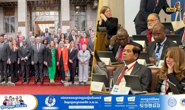 ឯកឧត្តម អ៊ុច បូររិទ្ធ គូសបញ្ជាក់ពីសភាពការណ៍វិវឌ្ឍនៃជម្លោះព្រំដែនកម្ពុជា-ថៃ នៅឯកិច្ចប្រជុំគណៈកម្មាធិការប្រតិបត្តិ នៃសភាប្រើភាសាបារាំង APF